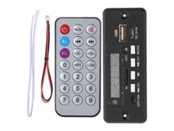 Placa Decodificadora De Chamada Handsfree Veicular Com Bluetooth E Controle Remoto 02ebt-dx (preto)