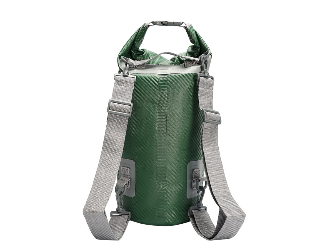Bolsa impermeable de 20 litros para rafting, kayak, playa, esquí, pesca, escalada y camping HENTEN HOME Verde | HENTEN HOME