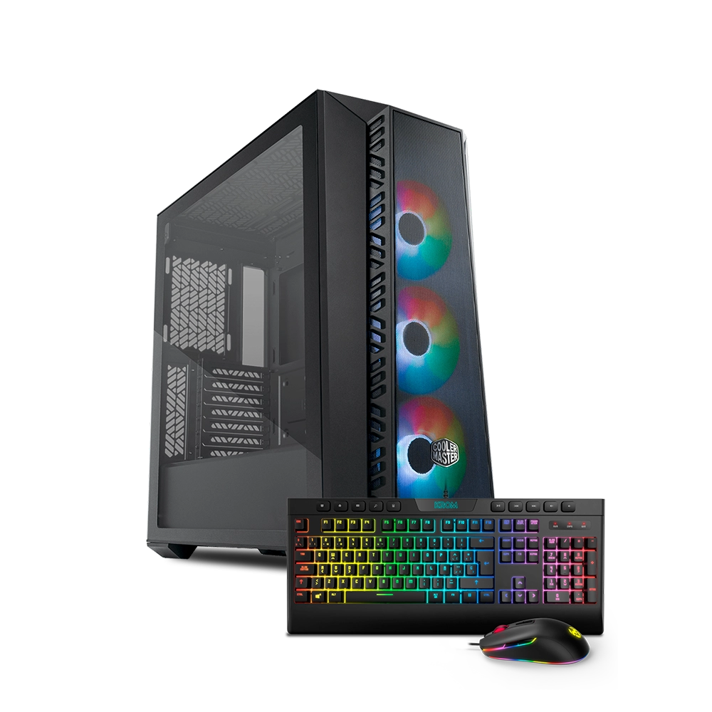 Desktop Gaming VANGUARD I70250 (Intel 1700 I7-14700K - NVIDIA GeForce RTX 4070 - RAM: 32 GB - 1 TB SSD)