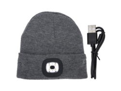 Gorra Con Bluetooth Y Luz Led Ultra Brillante Para Música Inalámbrica De Doble Propósito