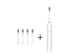 Cepillo de dientes eléctrico HHZ Ultrasonic 4 cabezales de cepillo