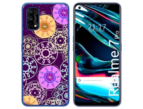 Carcasa Realme 7 Pro TUMUNDOSMARTPHONE Dibujos Multicolor