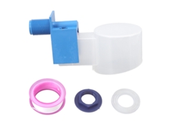 Válvula De Control De Nivel De Agua Abs Con Rosca Externa G1/2, Automática, Para Tanque Con Flotador.