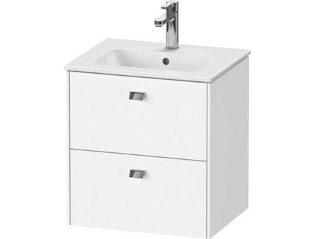 Mueble DURAVIT Brioso de baño de pared Compact 52,0 x 41,9 cm con 2 cajones incl. recorte de sifón y delantal para lavabo ME by Starck 233653
