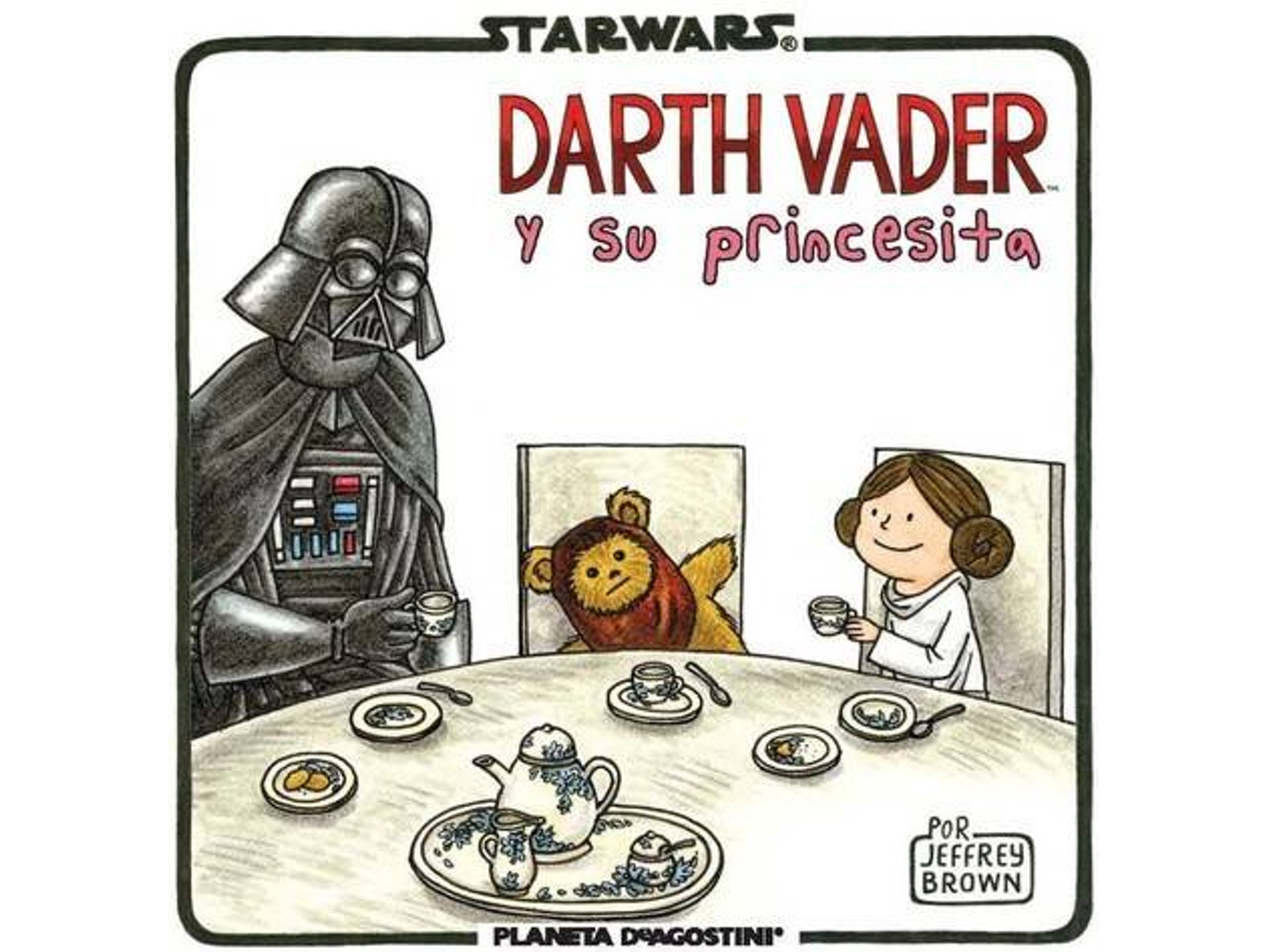 Libro Star Wars Vader y su princesita de Jeffrey Brown (Español - Tapa Dura)