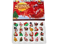 Calendário Do Advento| Pingente Decorativo De 24 Dias- Contagem Regressiva Para O Natal, Ideal Sala De Estar,
