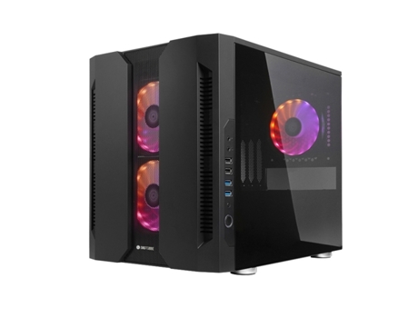 Caja CHIEFTEC (Micro ATX,Mini-ITX - Negro)