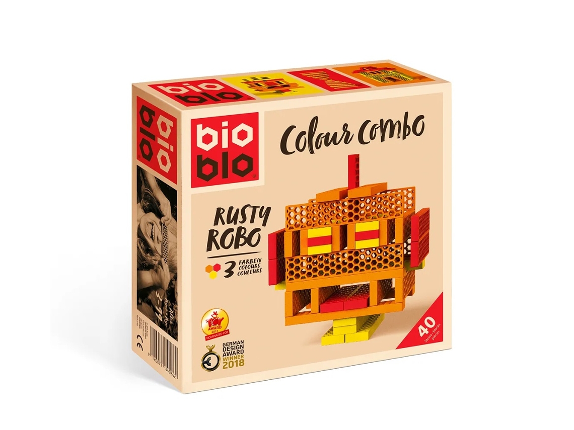 BIOBLO Rusty Robo 40 Blocks BIOBLO (3 años)