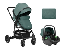 Cochecito de Bebé 3En1 con Asiento Transformable Amaia Menta 2024 KIKKABOO