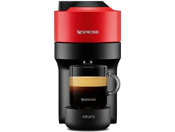 Cafetera de Cápsulas KRUPS Vertuo Pop XN9204 Rojo