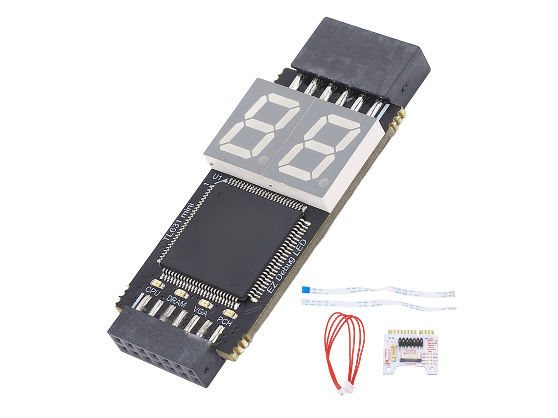 Tarjeta Diagnóstica De Placa Base Tl631 Tl611 Adaptador Para Laptop Analizador Pcie Kit De Depuración Pc