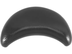 Almofada Reutilizável Para Shampoo, Pequena, Em Silicone Cinza Escuro, Com Suporte Para O Pescoço, Para Cabeleireiros,