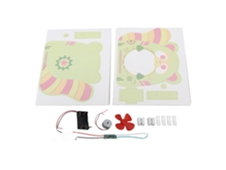 Kit De Experimento Con Ventilador Eléctrico Y Control Por Voz Para Niños - Juguete Científico Educativo