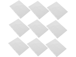 40 Fundas Transparentes Con Compartimentos Para Fotos, Protectores De Páginas De Plástico Reutilizables.
