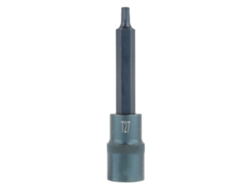 Destornillador Eléctrico Con Punta Cilíndrica Y Vaso Estrellado T27 De 1/2" (100 Mm) De Aleación De Acero S2 Duradero.