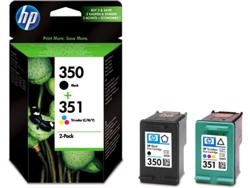 Pack ahorro SD412EE: HP 350 tinta negro + HP 351 tricolor