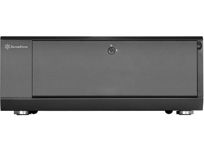 Caja PC SILVERSTONE GD10 (Negro)