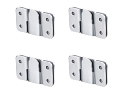 2026-soportes De Montaje Flush, Soportes De Pared Ocultos Para Cabeceros, Acero Inoxidable Resistente Para Cuadros Y Espejos (4 Pares Grandes)