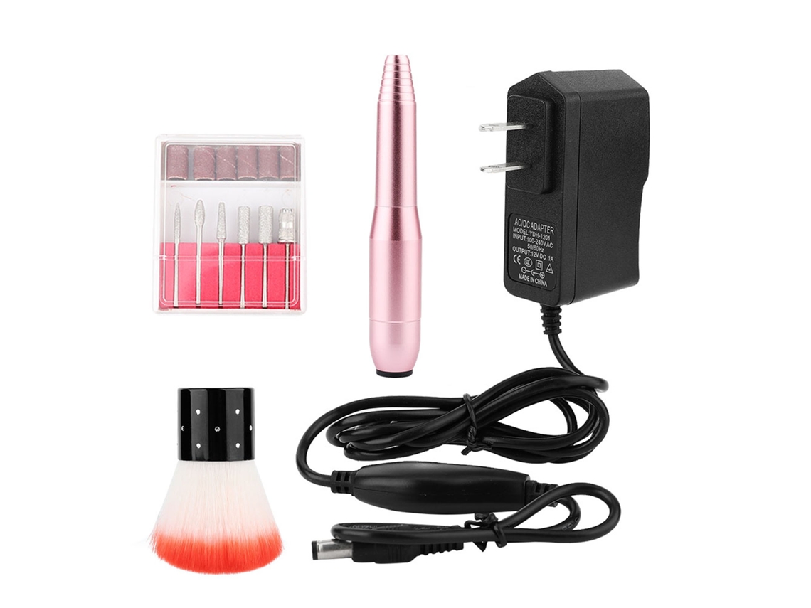 Máquina De Taladro De Uñas Eléctrica 15000 Rpm Para Manicura Y Pedicura Portátil Herramienta De Esmaltado