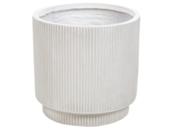 Macetero blanco crema ⌀ 37 cm Daria BELIANI