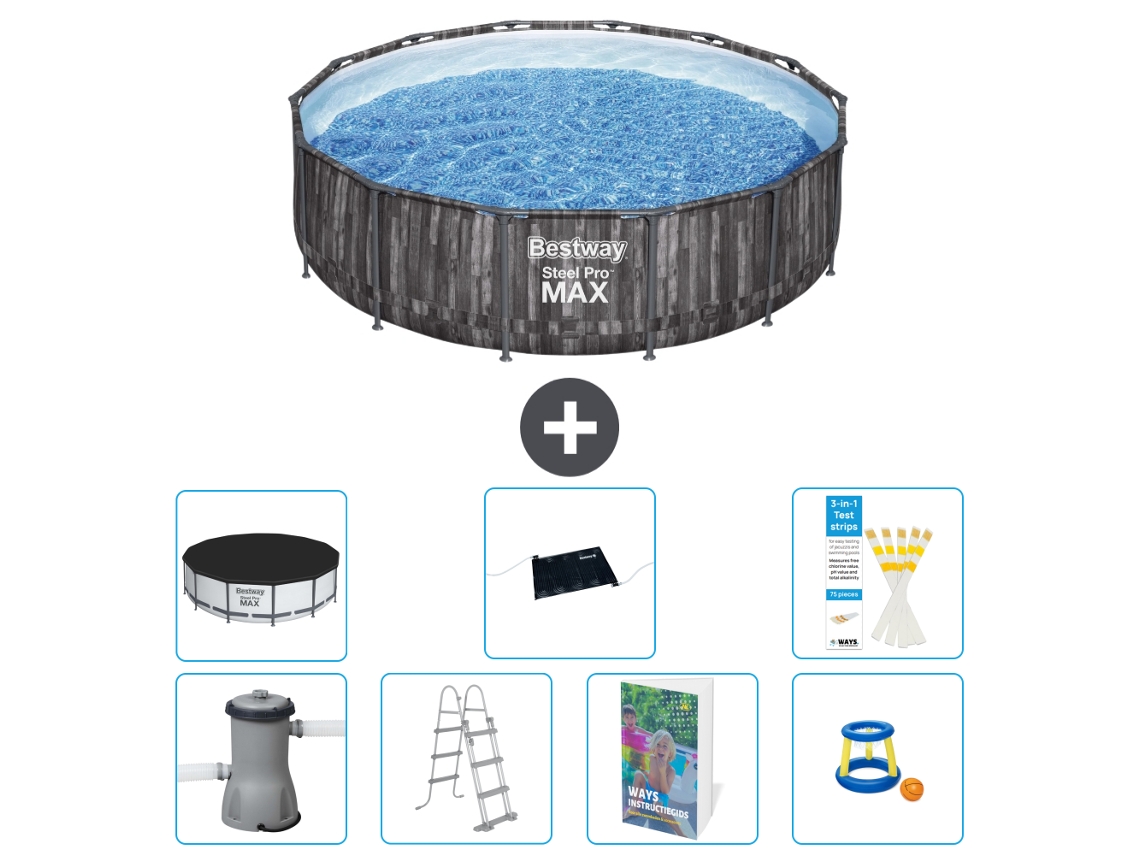 Bestway Piscina Bestway Steel Pro Max Redonda - 427x107 Cm - 8-peças S559