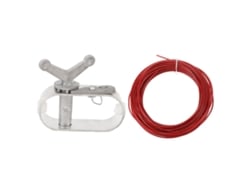 Kit De Cable Y Cabrestante Para Cubierta De Piscina De 30,5 Metros (100 Pies) De Acero Galvanizado Para Piscinas Elevadas De Invierno.