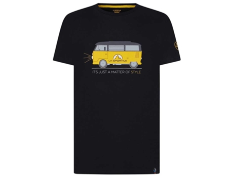 Camiseta de Hombre LA SPORTIVA Van Montaña Negro (L)