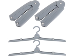 Maletas Plegables Viaje Azules 4 Piezas Aluminio Pp Lisos Portátiles Faldas Pantalones