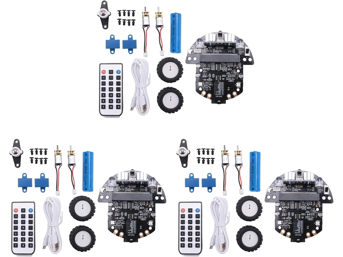 Kit De Robótica Programable 3x Basado En Robots Microbit V2 Y V1 Para Educación En Codificación Stem Con