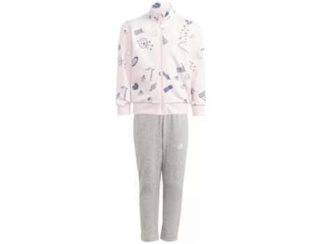 Chándale de Niños para Fitness ADIDAS Completo Bluv Rosa (67 Y)