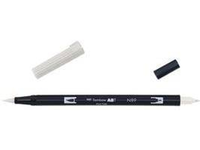 Marcador TOMBOW ABT Dual Brush Pen Gris Caliente 1