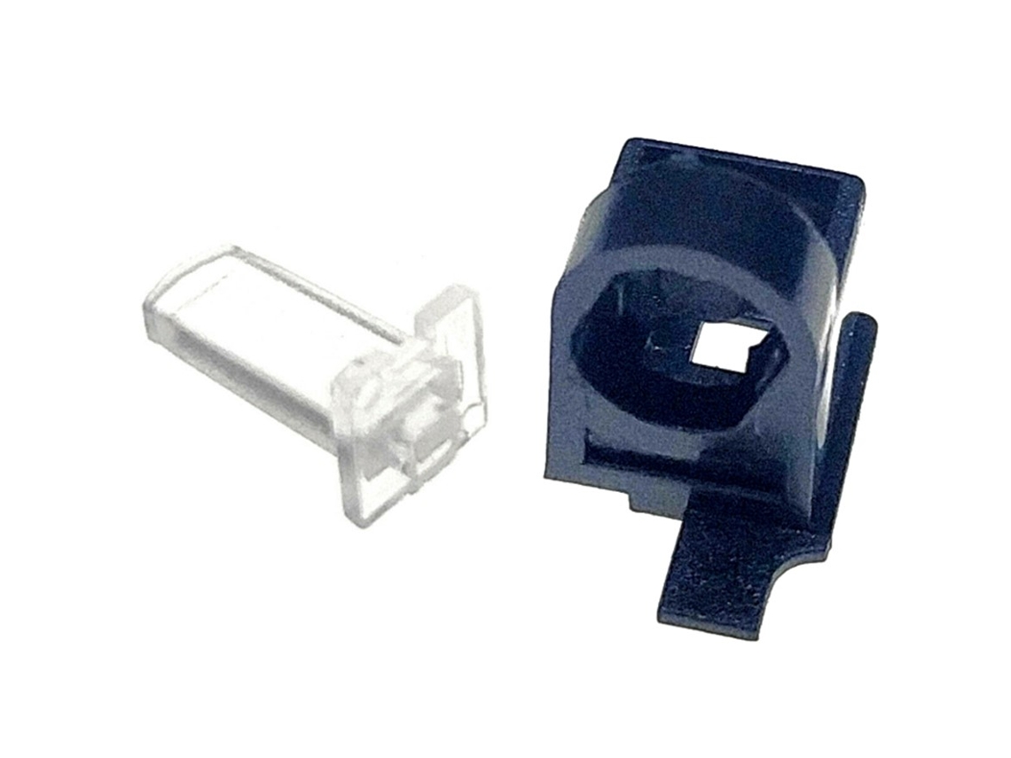 Bisagra difusora LED para soporte de pantalla de repuesto de esquina para Nintendo 3DS XL