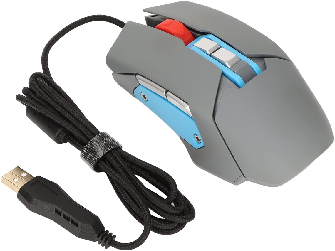 Ratón Con Programación De Macros, Micrófono Integrado Y 3 Altavoces.