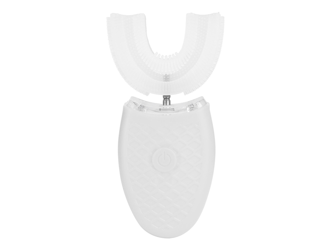 Cepillo eléctrico ultrasónico para blanquear los dientes con forma de U.