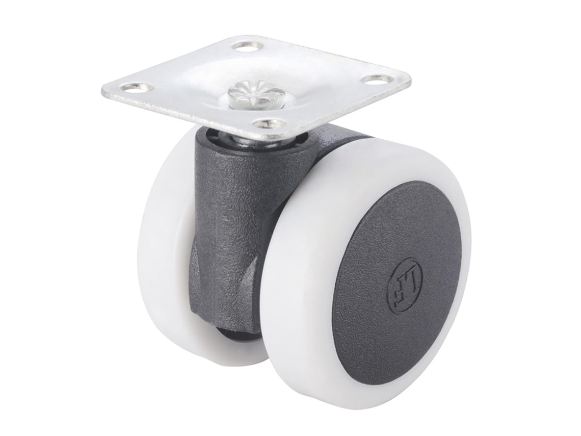 Ruedas Goma 40 Mm 1,5 Pulgadas Universales Giratorias Freno