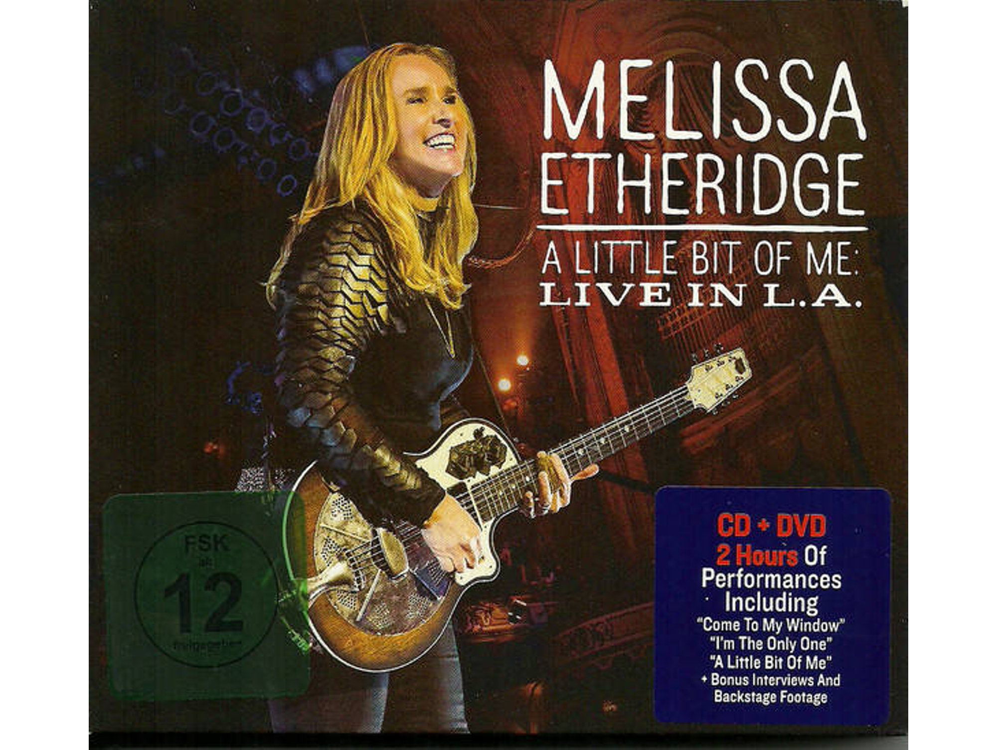 CD + DVD Melissa Etheridge - A Little Bit Of ME: Live In L.A.