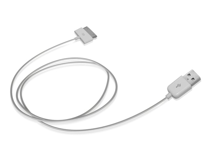 Cable SBS LTHL006 (USB - 30 pins - 1.5 m - Blanco) — USB - USB-Dock | 1 m | Apple