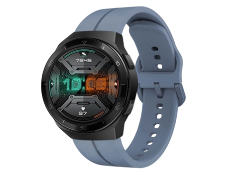 Correa de reloj inteligente para Huawei Watch GT 2E Correa de silicona con bucle de 22 mm (azul)