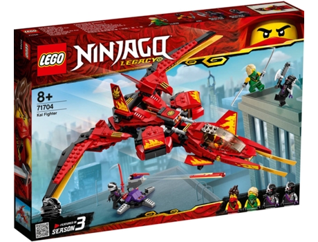 LEGO Ninjago: Avión De Combate Kai (Edad Mínima: ‍8 - 513 Piezas)