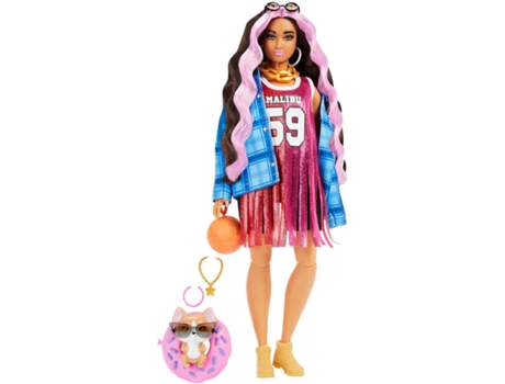 BARBIE Extra Camisola de Basquete (Edad Mínima: 3 Años - 25,5 x 6,5 x 32,5 cm)
