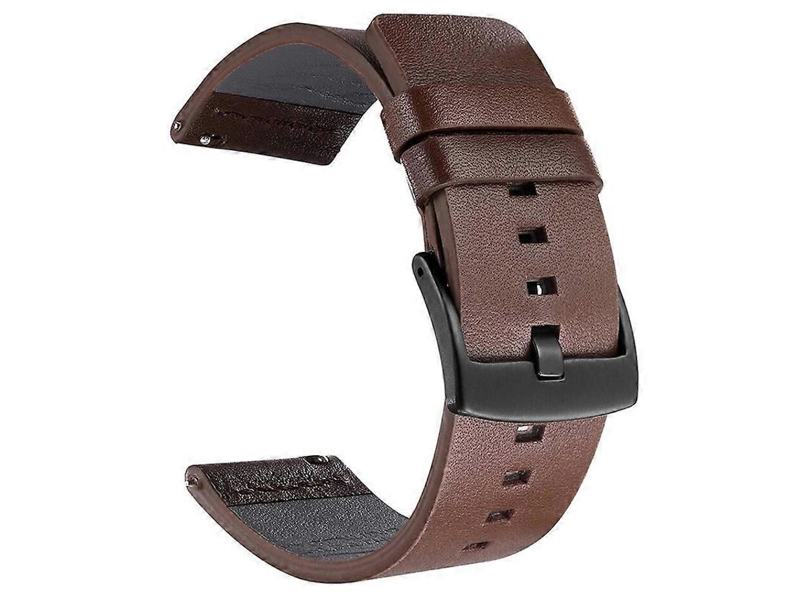 Correa de repuesto para reloj Suunto 9/9 Baro/7, correa de cuero sintético de 24 mm Saisiyiky