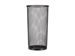 Suporte De Guarda-chuva Relaxdays Em Metal, Redondo, 26 Cm Ø, 50 Cm Altura, Preto