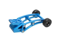 Azul Cielopiezas Metálicas Mejoradas 1/14 14209 14210 Cabezal Jaula Antivuelco Cnc Rueda Ajustable Accesorios