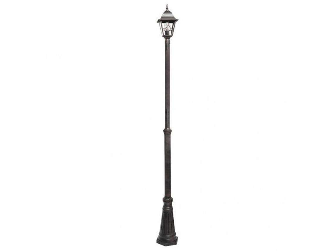 Bootes Street Light 1xe27 Aluminio / Crystal Brown