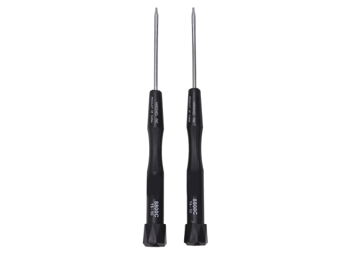 Kit de destornilladores profesionales con mango antideslizante y puntas magnéticas 8800c A