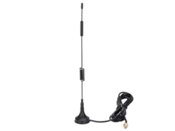 Antena Externa Sucção 4g 3g Lte 700-2700mhz 12dbi 36cm Para Equipamentos Industriais