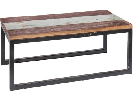 Mesa de Jardín LOLA HOME (Marrón - Madera - 38x50x90 cm)