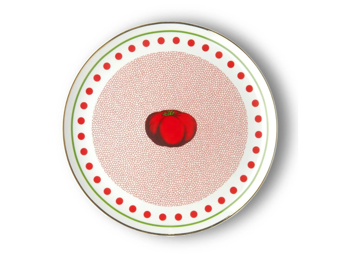 Piatto Pomodoro Porcelana Bitossi