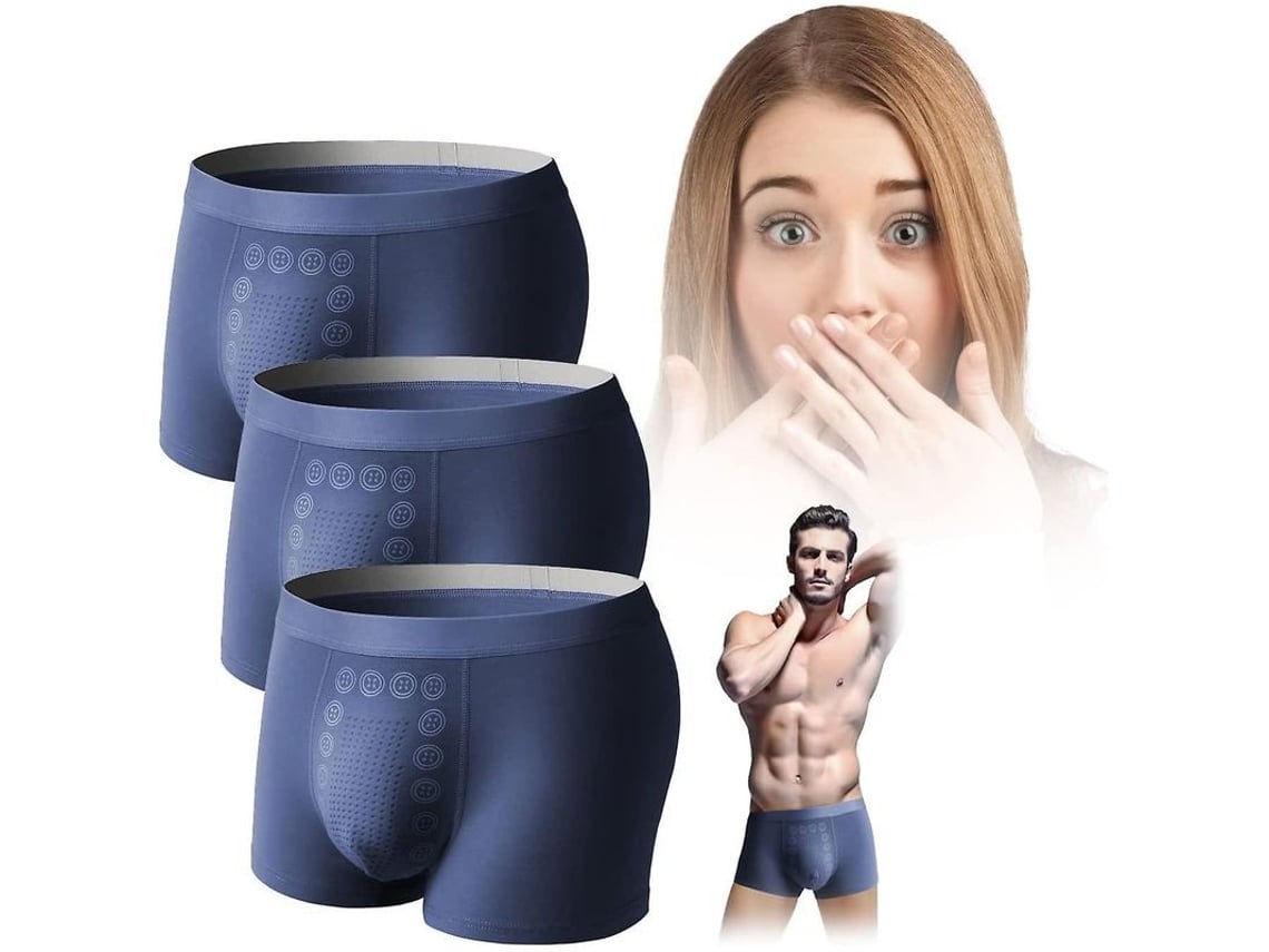 2026-ropa Interior Para Hombres Con Terapia De Campo Energético Eft, 22 Imanes Y Telas De Turmalina, Mejora La Circulación Sangüínea