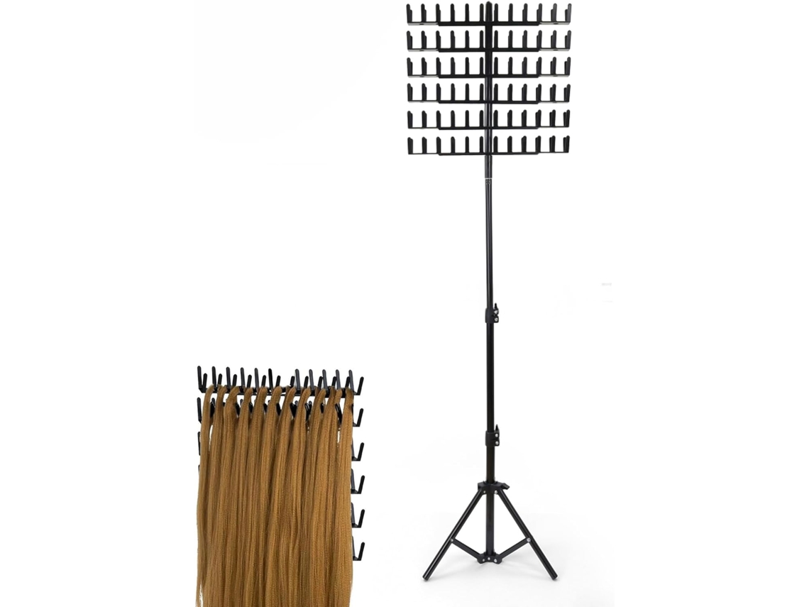 Peruca Ajustável - Manequim De Vitrine - Suporte Para Penteado De Salão - Base